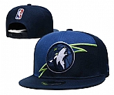 Minnesota Timberwolves Team Logo Adjustable Hat GS